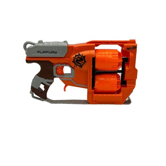 Nerf Zombie Strike FlipFury Flip Fury Blaster Dart Gun Tested - Picture 1 of 7